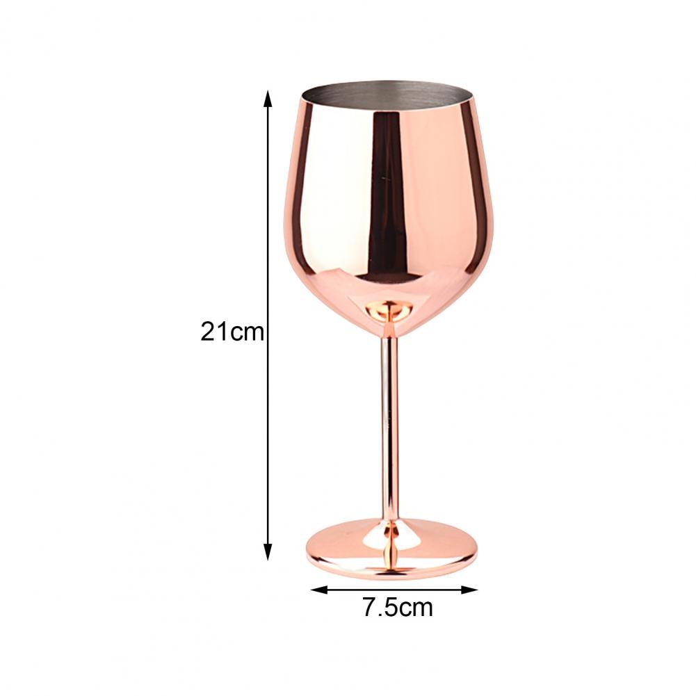 500ml Stainless Steel Wine Goblet Dimensions - The Stainless Sipper